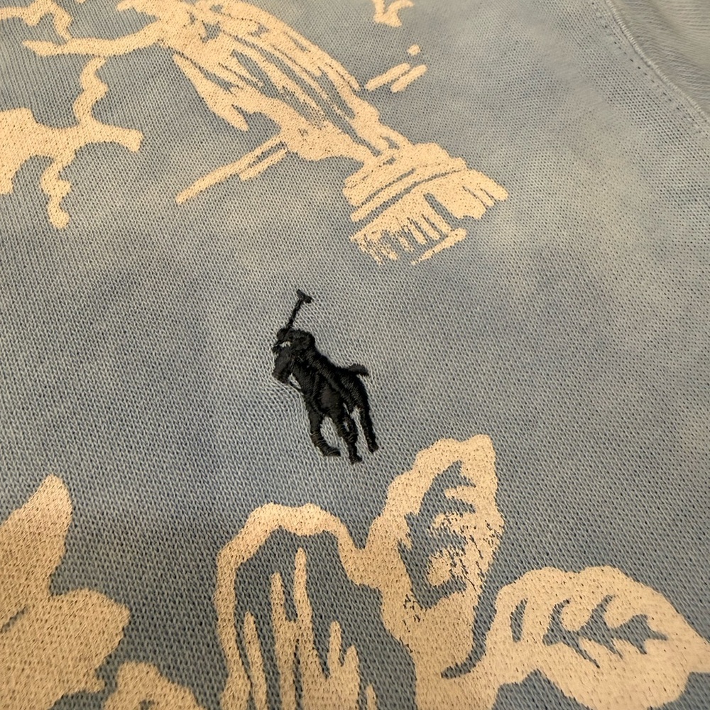 EUC Polo Ralph Lauren Men's Laguna Hawaiian Spa Terry Hoodie Sweatshirt – Large - Picture 7 of 9
